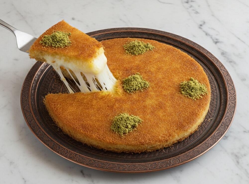 Khechneh Kunafa w Cheese