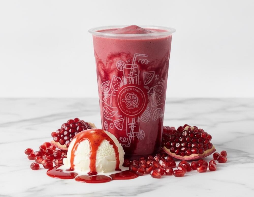Pomegranate Milkshake